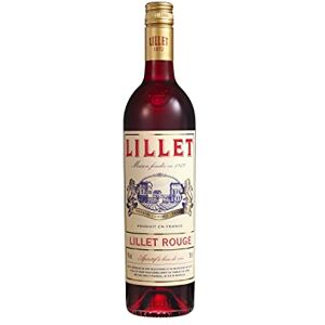 Lillet Rouge Apéritif à base de vin 17%, 75cl - Publicité