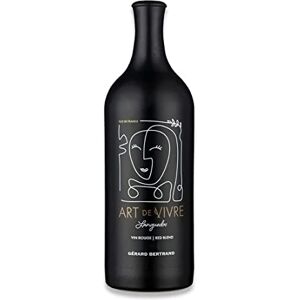 GÉRARD BERTRAND Art de Vivre Vin Rouge   Syrah/Grenache/Mourvèdre   Languedoc Syrah Bouteille en Céramique   (1 x 0.75 l) - Publicité