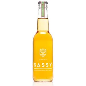 SASSY L'Angelique cidre bio Normand Bouteille 33 CL - Publicité