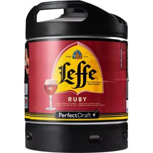 PerfectDraft Fût 6L  5 euros de consigne inclus Fût pour tireuse à bière (Leffe Ruby) - Publicité