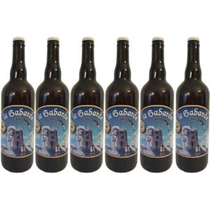 vinaccus bière blanche BIO artisanale "la Gabarde" en lot de 6 bouteilles de 75cl. Publicité