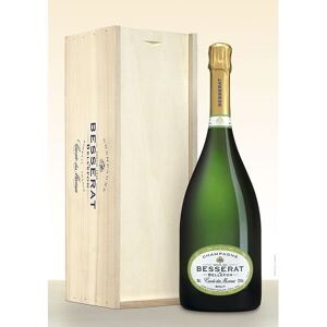 BESSERAT DE BELLEFON Champagne  Cuvée des Moines 3L + Caisse bois - Publicité