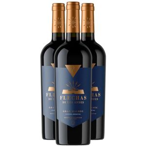 Argentine Mendoza Flechas de Los Andes Gran Malbec Rouge 2020 Edmond de Rothschild Vin Rouge d'Argentine (3x75cl) - Publicité