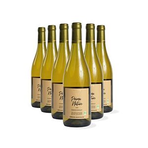 GÉRARD BERTRAND Prima Nature Vin Blanc   Chardonnay  IGP Pays d'Oc Vin Bio Vegan Sans Sulfites Sec   (6 x 0.75 l) - Publicité