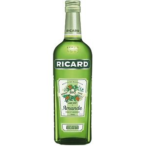 RICARD Pastis de Marseille Bio Amande Apéritif anisé 45%, 70cl - Publicité