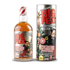 Big Peat Christmas Edition 2023 Sherry Finish Blended Malt Whisky 54,8% Origine : Ecosse/Islay Bouteille 70 cl - Publicité
