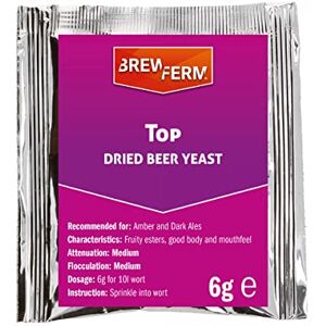 Brewferm Levure de bière sèche « Top » 6 g - Publicité