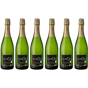 JEMANGE FRANCAIS.com EPICERIE QUALITATIVE laculturedugoût Crémant de Die AOP Brut Cuvée Équinoxe Monge Granon 75 cl Lot de 6 - Publicité