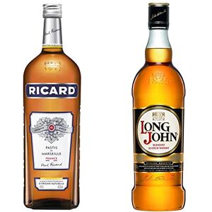 RICARD Pastis de Marseille 150cl 45% & LONG JOHN Ecosse Scotch Whisky 70 Cl - Publicité