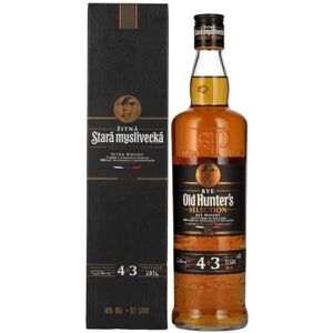 Old Hunter's 7 Years Old SELECTION Rye Whisky 2014 40% Vol. 0,7l in Giftbox - Publicité