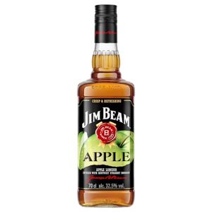 Beam Liqueur Apple Kentucky Straight Bourbon Whiskey, Whisky Américain 32.5% 70cl - Publicité