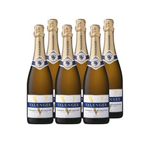 VALENGER Brut AOP Crémant de Bourgogne Lot de 6 bouteilles x 75 cl - Publicité