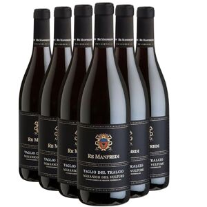 Aglianico Del Vulture Taglio del Tralcio Rouge 2019 Re Manfredi Vin Rouge d'Italie (6x75cl) - Publicité