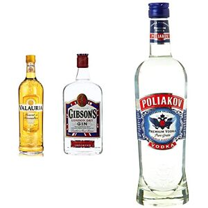 Valauria Vin Doux Muscat De Rivesaltes 1 L & Poliakov Premium Vodka Pur Grain Triple Distillé 70 cl - Publicité