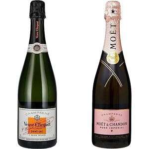 Veuve Clicquot Champagne Demi-sec 0,75 L & Moët & Chandon Rosé Impérial 75cl - Publicité