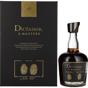 Dictador 2 MASTERS 1977 40 Years Old Despagne 2nd Release 46,3% Vol. 0,7l in Giftbox - Publicité