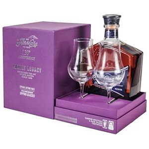 FLOR DE CAÑA Coffret  130e anniversaire + 2 verres Rhum vieux 45% 0,7l - Publicité