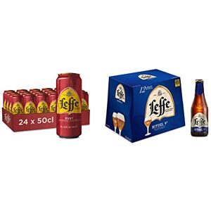 Leffe Bière Fruitée  Ruby 5% Pack 24 Canettes 50cl & Bière  Rituel 9° Pack 12 Bouteilles 25cl - Publicité