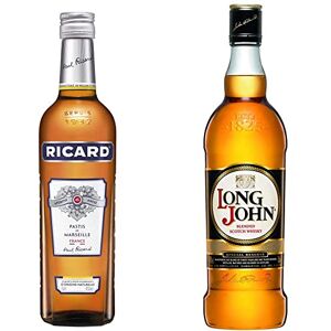 RICARD Pastis de Marseille 50 cl & LONG JOHN Ecosse Scotch Whisky 70 Cl - Publicité