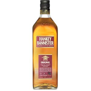 Hankey Bannister Original Blended Whisky Écossais 40% Alcool Origine : Écosse Bouteille 70 cl - Publicité