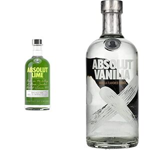 Absolut Vodka Lime 70cl 40% & Vodka Vanille 70cl 40% - Publicité