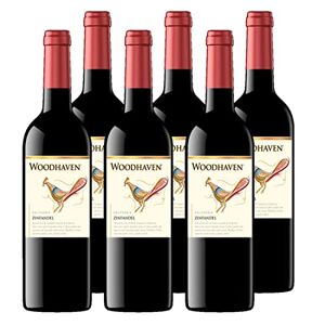 Castel Freres Woodhaven Vin de Californie Vin Rouge Zinfandel Lot de 6 bouteilles x 75 cl - Publicité