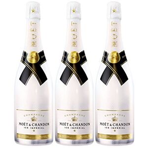 Moët & Chandon Champagne Ice Impérial Blanc  Cépages Pinot Meunier, Pinot Noir, Chardonnay Lot de 3x75cl - Publicité