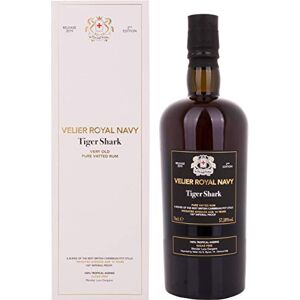 Velier Royal Navy Tiger Shark Pure Vatted Rum Release 2019 57,2% Vol. 0,7l in Giftbox - Publicité