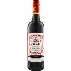 Dolin Southern Rhone Vermouth de Chambery Vin Rouge 750 ml - Publicité