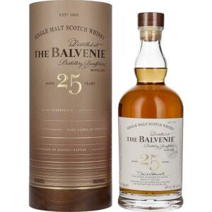 THE BALVENIE 25 Years Single Malt Scotch Whisky 48% Vol. 0,7l in Giftbox - Publicité