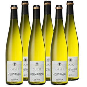 Cave de Turckheim Gewurztraminer AOP Alsace Vin Blanc 2021 Lot de 6 bouteilles x 75cl - Publicité