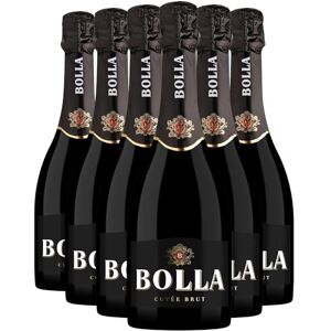 Vino Spumante Cuvée Brut Blanc Bolla Vin Blanc d'Italie (6x75cl) Effervescent - Publicité