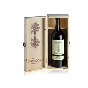 Lo Zoccolaio Langhe Rosso D.O.C. Baccanera Vin Rouge Italien Magnum dans Bois Cas 1 Bouteilla x 150 cl - Publicité