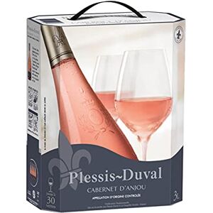 PLESSIS-DUVAL (3L)- AOP Cabernet d’Anjou – Vin Rosé – Bag in Box 3L – Cépage: Cabernet Franc - Publicité