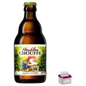 Wine And More La Chouffe Bière blonde houblon 9° 24x33 cl verre perdu - Publicité