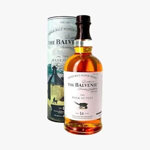 The Balvenie Les5CAVES Whisky  14 Ans The Week Of Peat 48,3° 70cl - Publicité