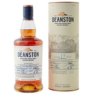 Deanston 12 Ans Highland Single Malt Scotch Whisky Vieilli en futs de bourbon 46.3% 70cl Un whisky délicat et puissant - Publicité