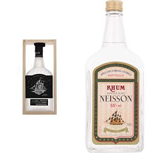 Neisson Le Rhum BIO par  Rhum Blanc Agricole 52,5% Alcool Origine : France/Martinique Bouteille 70 cl & Agricole Blanc Rhum 1 L - Publicité