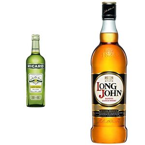 RICARD Plantes fraîches 70cl 45% & LONG JOHN Ecosse Scotch Whisky 70 Cl - Publicité