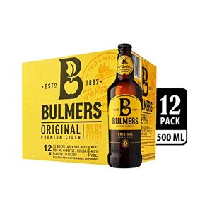 Bulmers Herefordshire Cidre Original Haut de Gamme Paquete de 12 x 500 ml Total: 6000 ml - Publicité