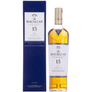 Macallan The  whisky 15 Years Old DOUBLE CASK 43% Vol. 0,7l in Giftbox - Publicité