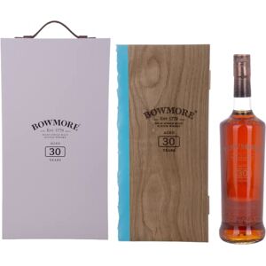 Bowmore 30 Years Old Islay Single Malt 45,3% Vol. 0,7l in Holzkiste - Publicité