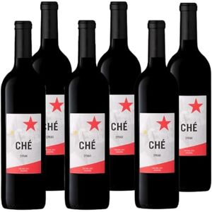 Castel Freres Ché Vin d'Argentine Mendoza Syrah Vin Rouge Lot de 6 bouteilles x 75cl - Publicité