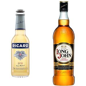 RICARD Pastis de Marseille 25cl 7,5% & LONG JOHN Ecosse Scotch Whisky 70 Cl - Publicité