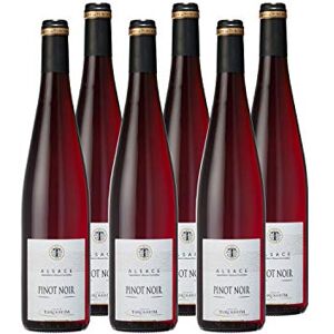 Cave de Turckheim Pinot Noir AOP Alsace Vin Rouge Lot de 6 bouteilles x 75cl - Publicité