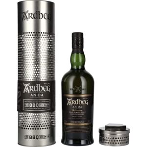 Ardbeg AN OA Islay Single Malt 46,6% Vol. 0,7l in Giftbox with BBQ Smoker - Publicité