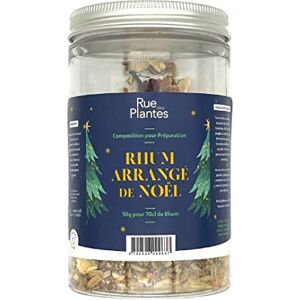 RUE DES PLANTES Kit de préparation pour rhum arrangé Noël 50g - Publicité