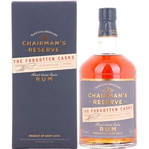 Chairman's Reserve THE FORGOTTEN CASKS Finest St. Lucia Rum 40% Vol. 0,7l in Giftbox - Publicité