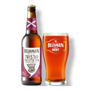 PLANETE DRINKS SPECIALISTE DES BOISSONS DU MONDE BIERE BELHAVEN CRAFT TWISTED THISTLE IPA 6 * 33CL - Publicité