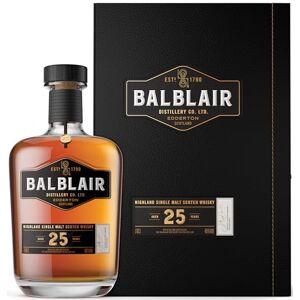 Balblair 25 Years Old Highland Single Malt 46% Vol. 0,7l in Giftbox - Publicité